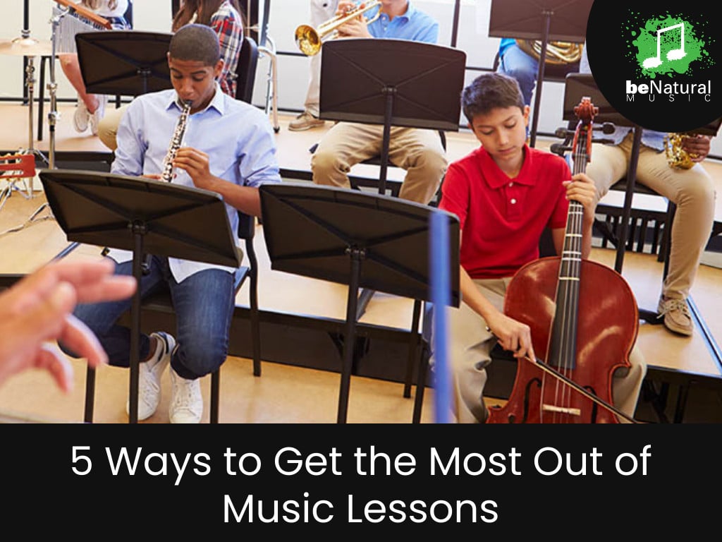 5 Ways to Get the Most Out of Music Lessons