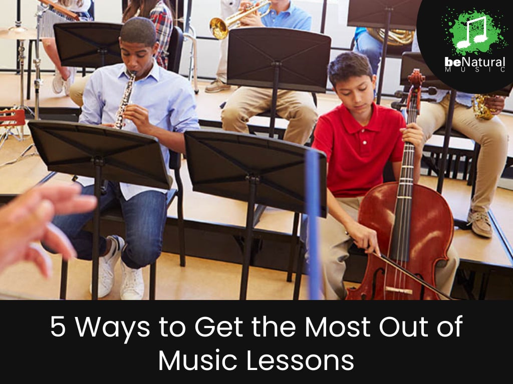 5 ways to get the most out of music lessons