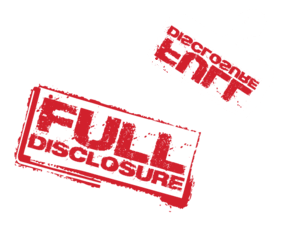 Full disclosure logo