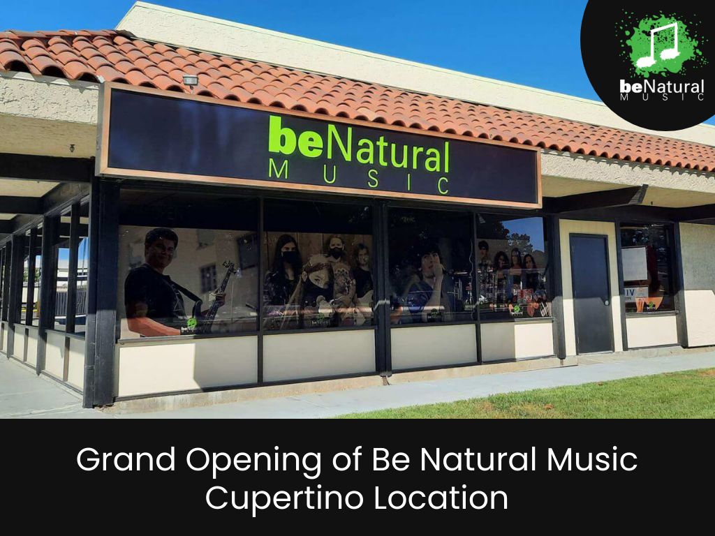Be natural music grand opening at cupertino