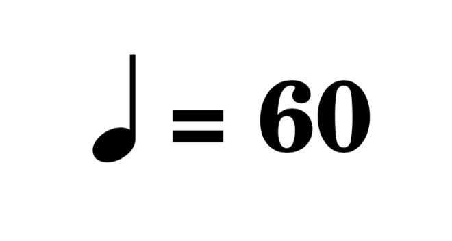 How To Read Drum Notation For Beginners 4 Drum 60bpm tempo
