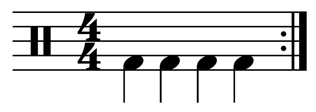 drum time signature 4/4