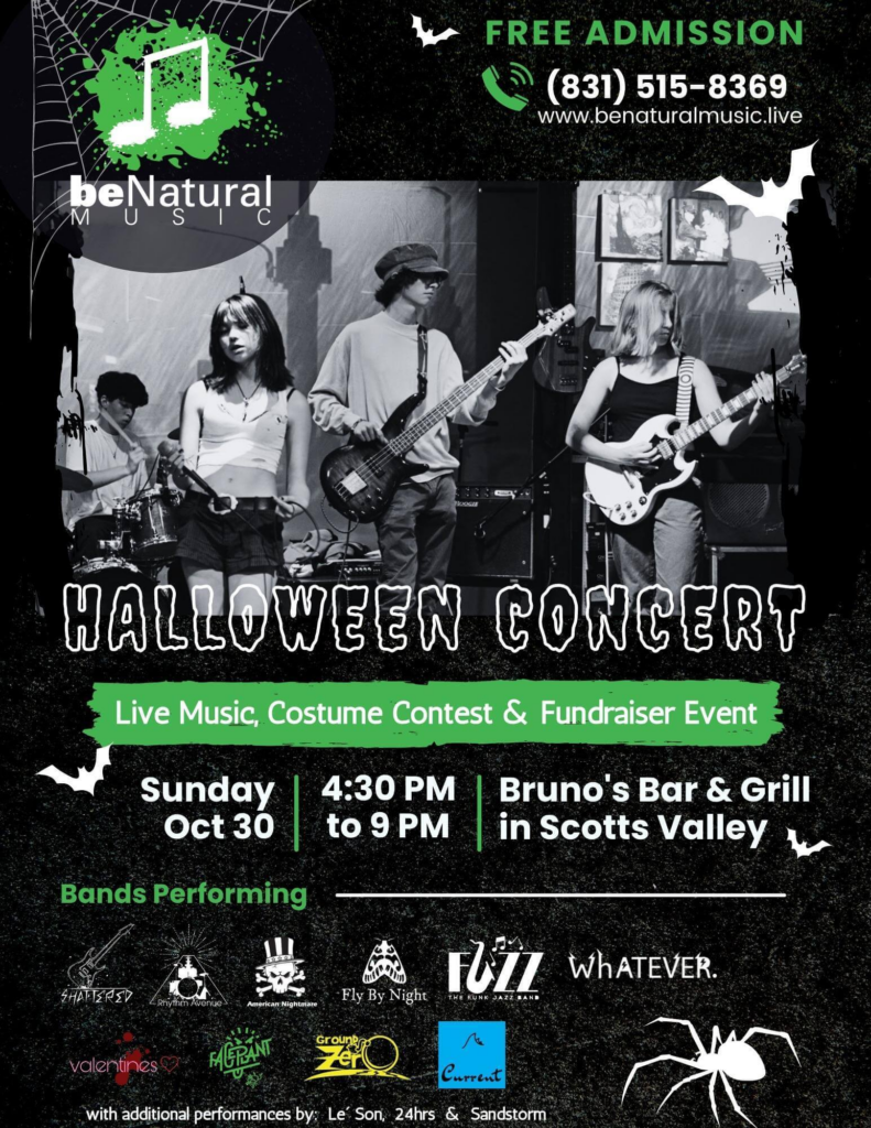 Brunos bar halloween concert 2022