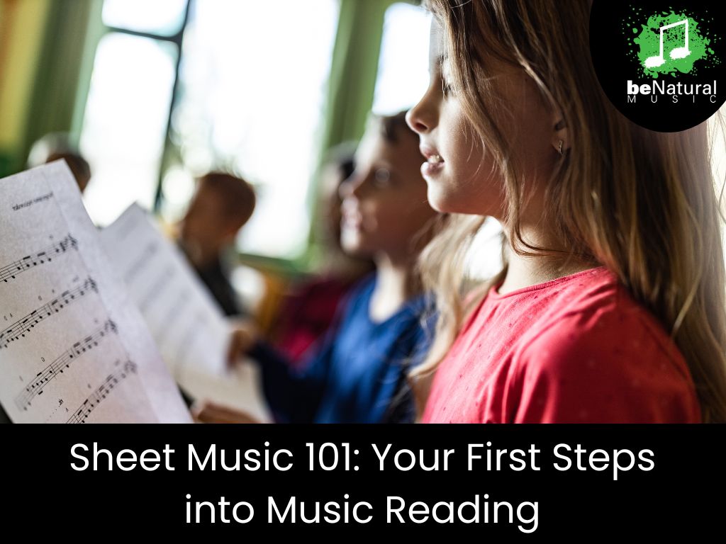 Sheet music 101 your first steps into music reading